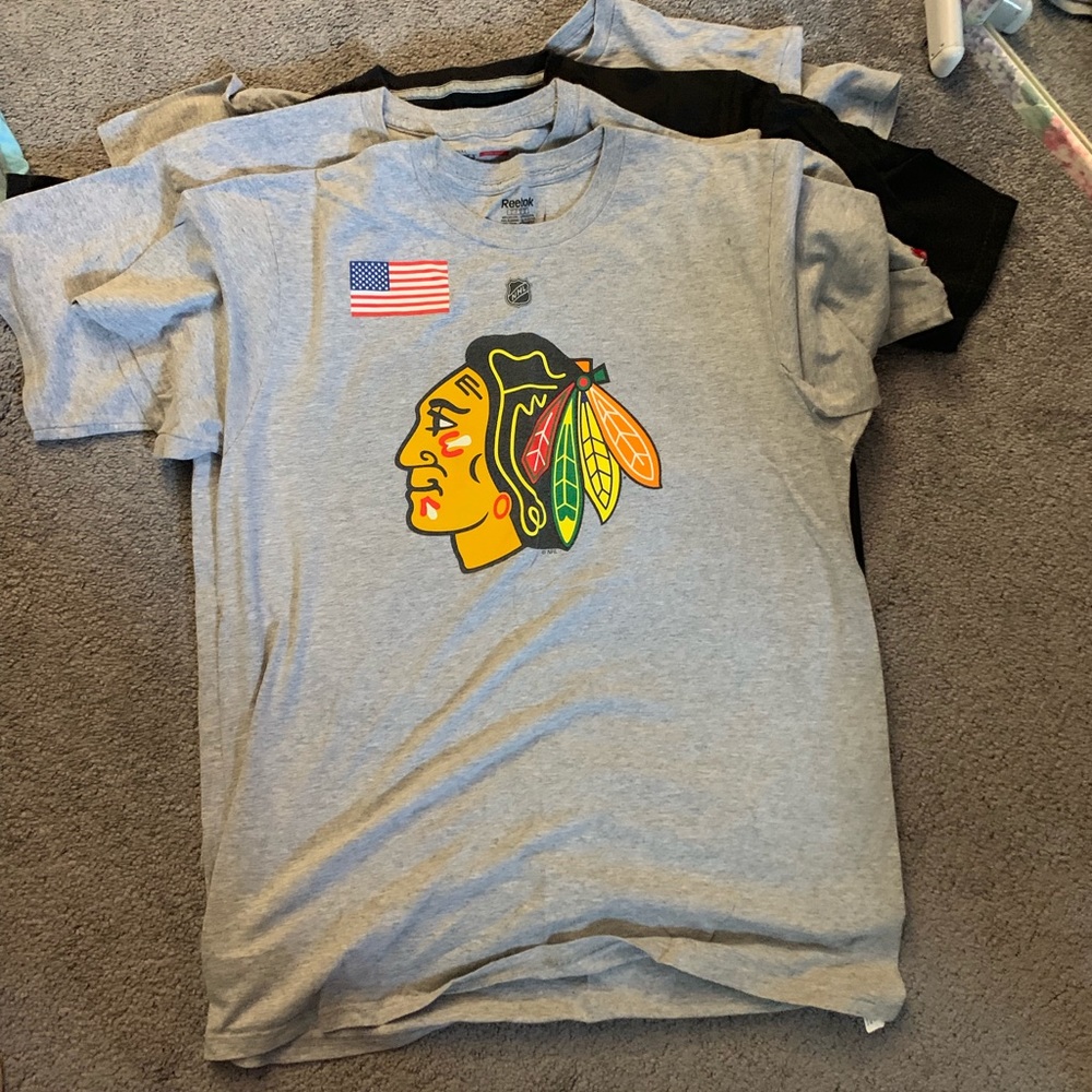 Blackhawks USA Patrick Kane shirt nhl